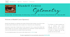 Desktop Screenshot of blundelloptometry.com